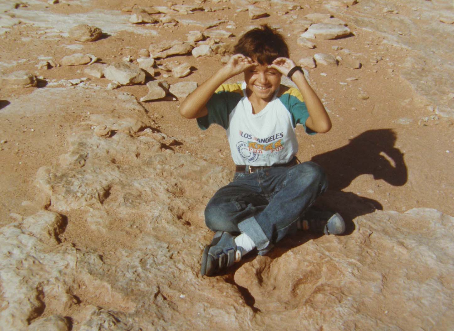 Impronte di dinosauro in Arizona